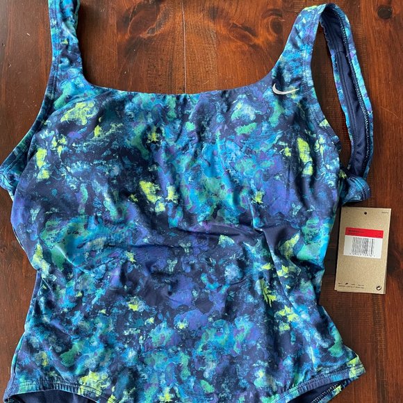 Women's Nike Earth Dye U-back Women's Athletic Swimsuit - Picture 1 of 4